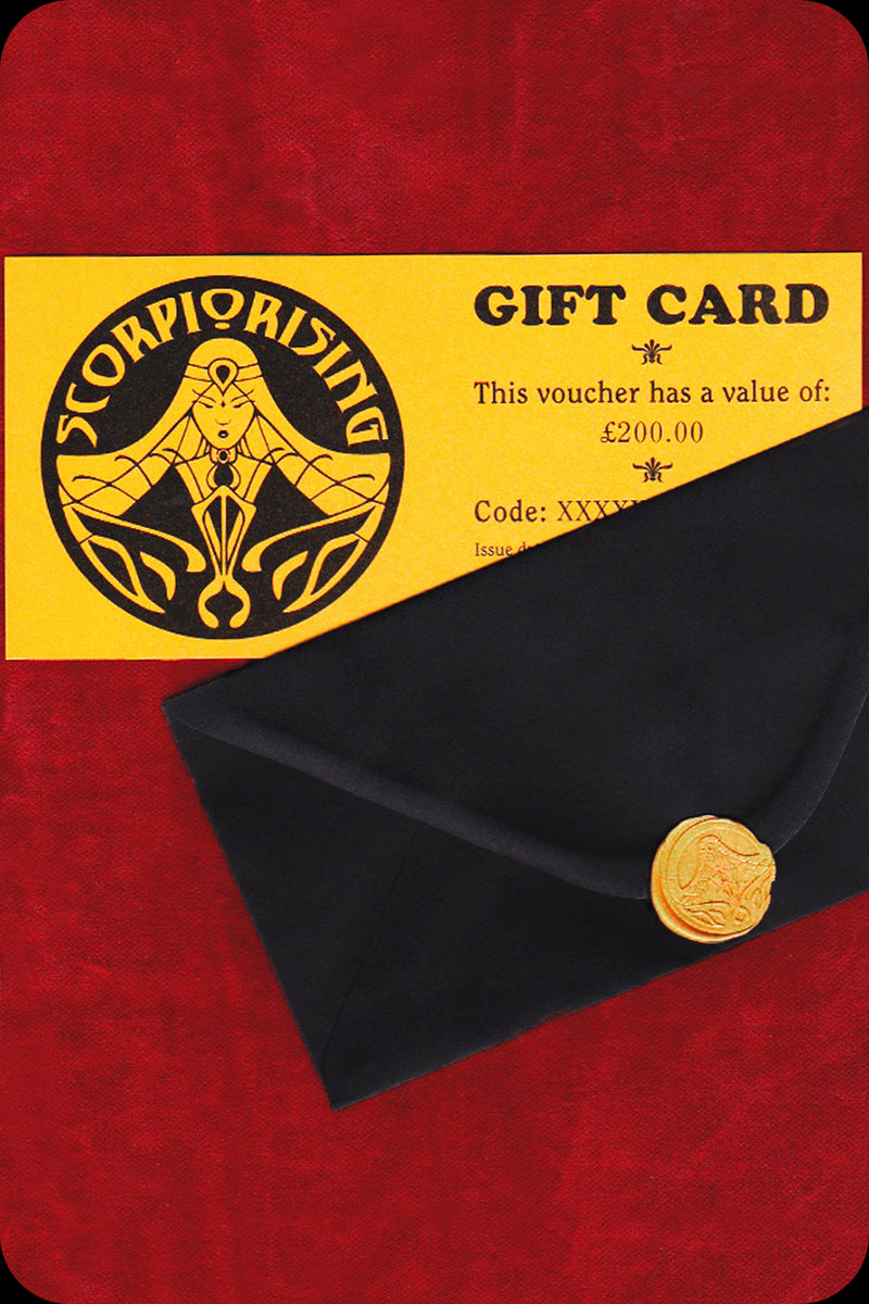 Scorpio Rising gift card